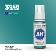AK Interactive 3G Acrylic Astral Beryllium 17ml product image