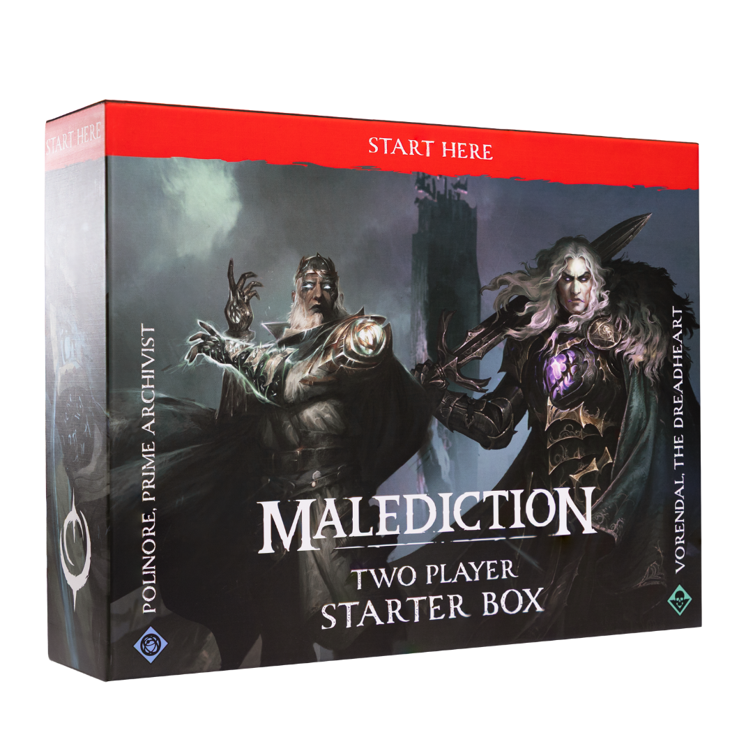 Two Player Starter Box: Polinore vs Vorendal front packaging