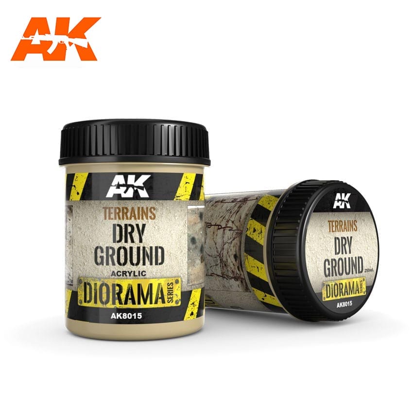AK Interactive Terrains Dry Ground - 250ml (Acrylic) product image