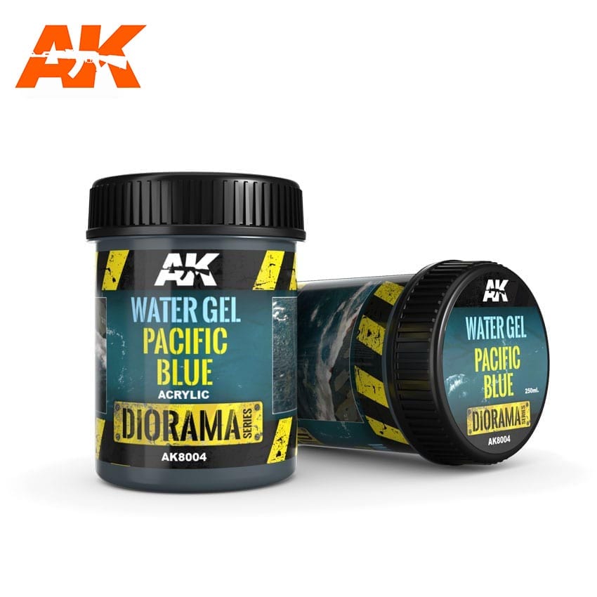 AK Interactive Water Gel Pacific Blue - 250ml (Acrylic) product image