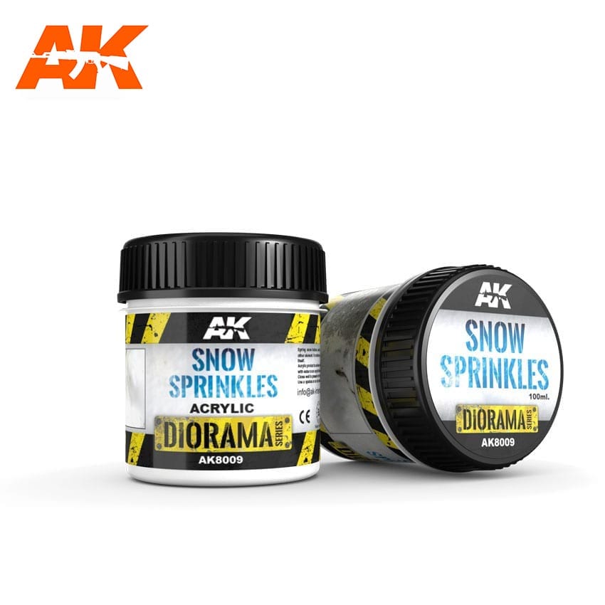 AK Interactive Snow Sprinkles - 100ml (Acrylic) product image