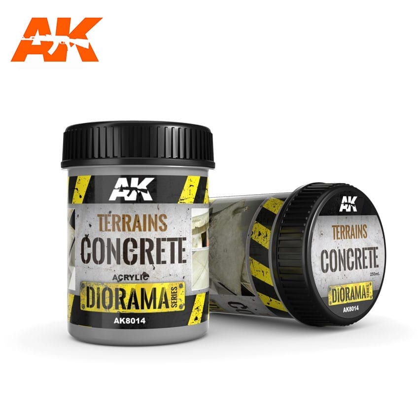 AK Interactive Terrains Concrete - 250ml (Acrylic) product image