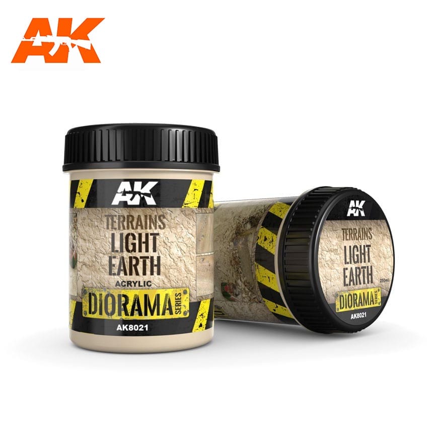 AK Interactive Terrains Light Earth - 250ml (Acrylic) product image