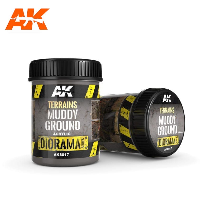 AK Interactive Terrains Muddy Ground - 250ml (Acrylic) product image