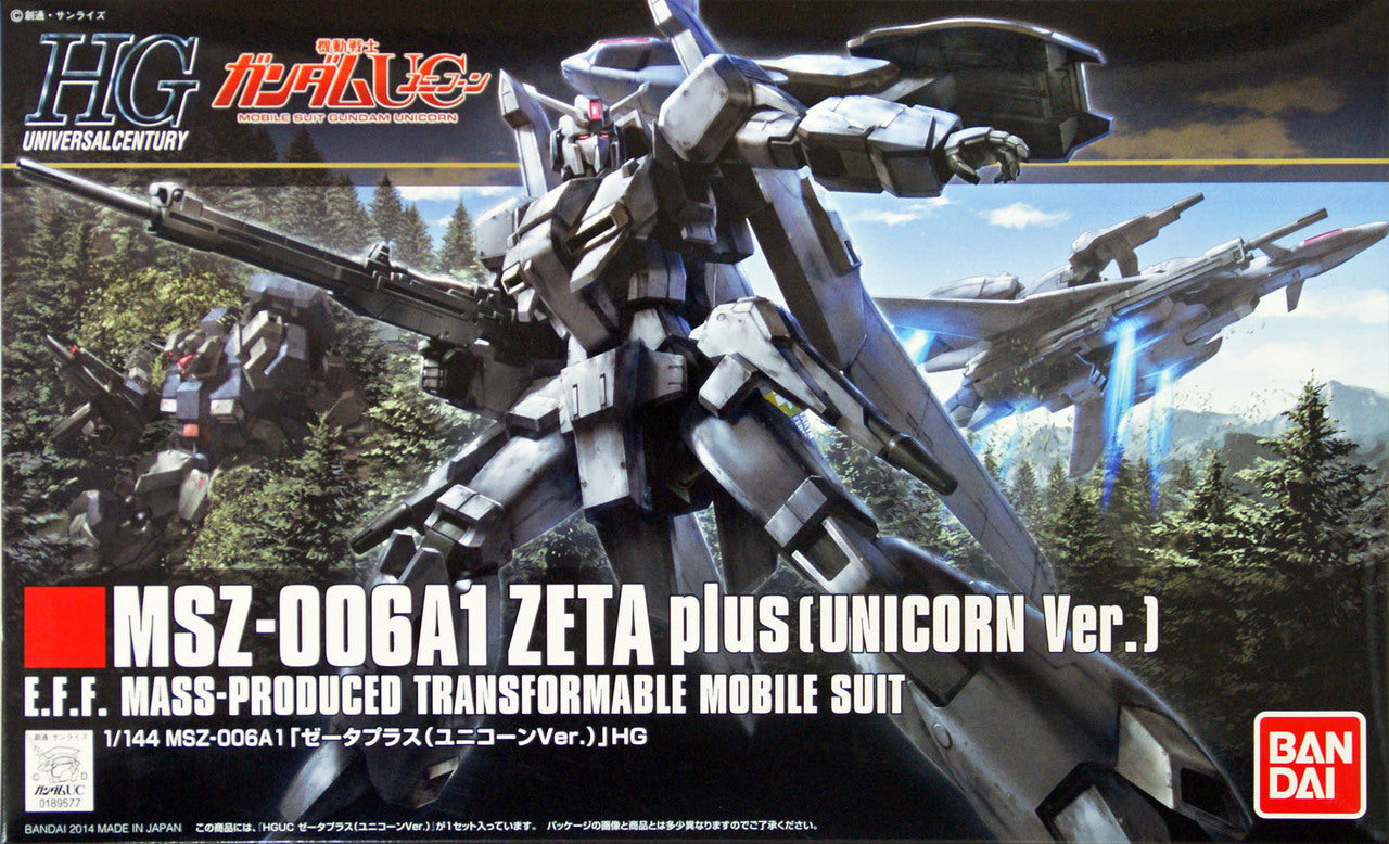 HGUC #182 1/144 MSZ-006A1 Zeta plus (Unicorn Ver.) "Gundam UC"