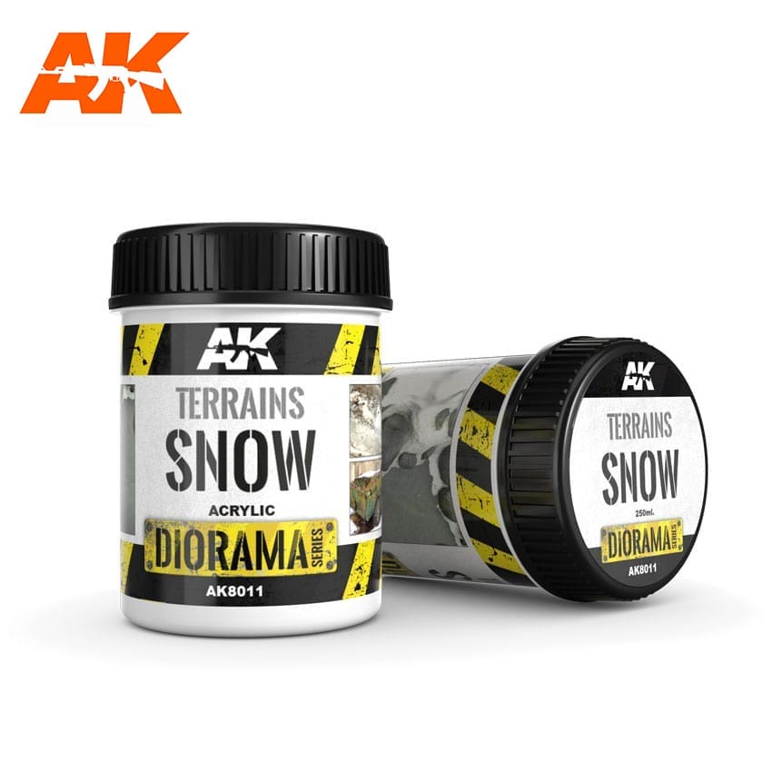 AK Interactive Terrains Snow - 250ml (Acrylic) product image