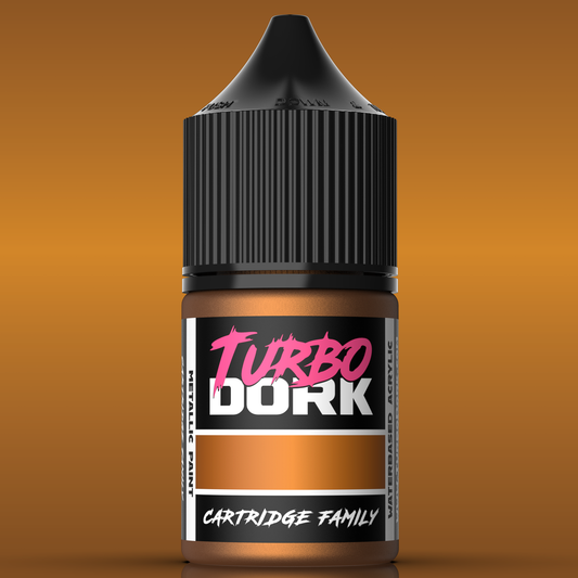 Cartridge Family Metallic Acrylic Paint 22ml Bottle