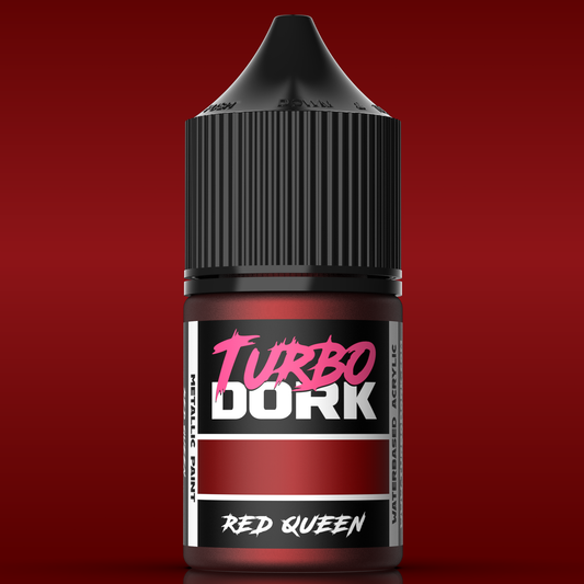 Red Queen Metallic Acrylic Paint 22ml Bottle