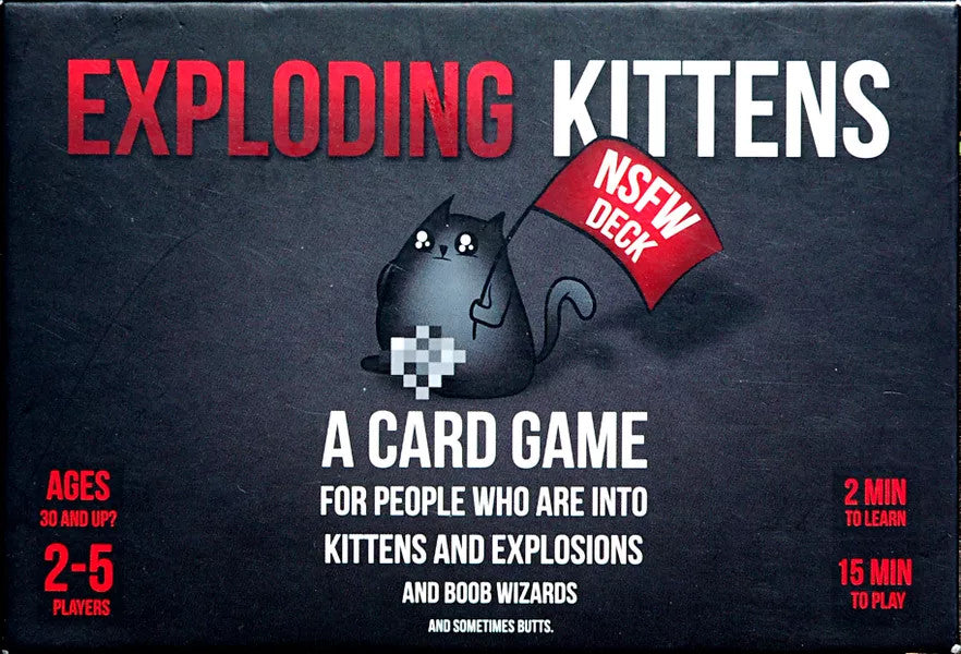 Exploding Kittens NSFW Edition