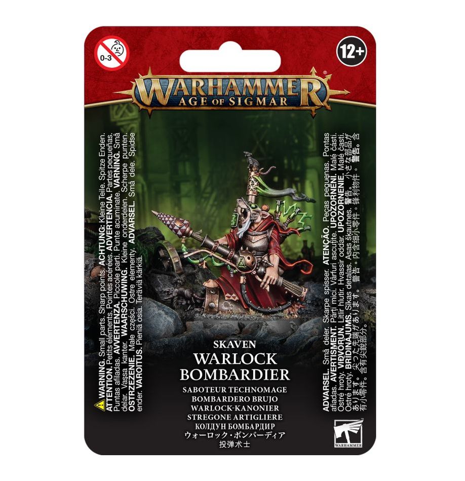 SKAVEN: Warlock Bombardier