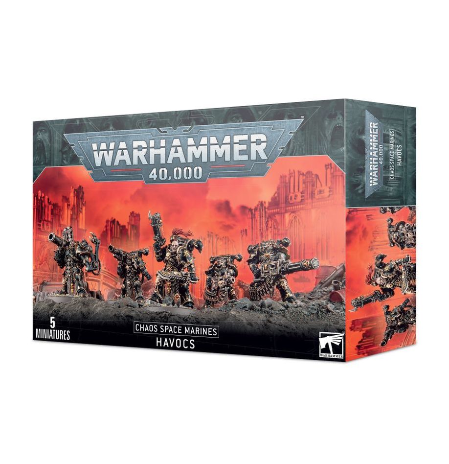 CHAOS SPACE MARINES: Havocs