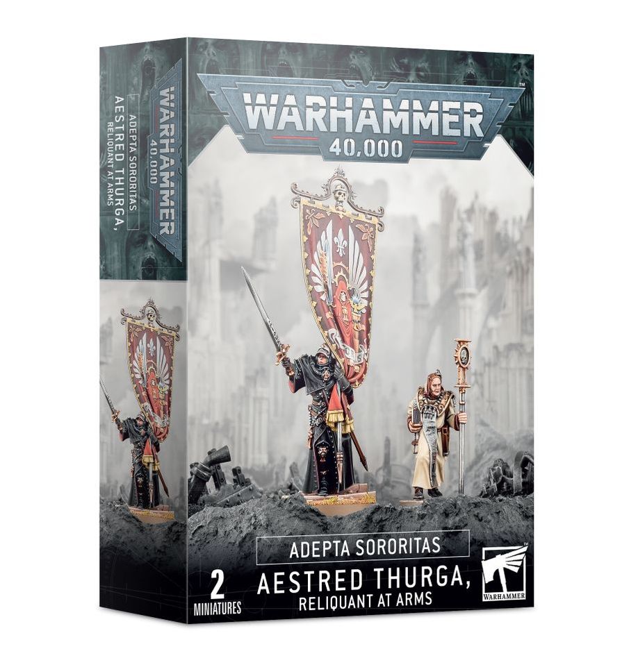 ADEPTA SORORITAS: Aestred Thurga Relinquant At Arms