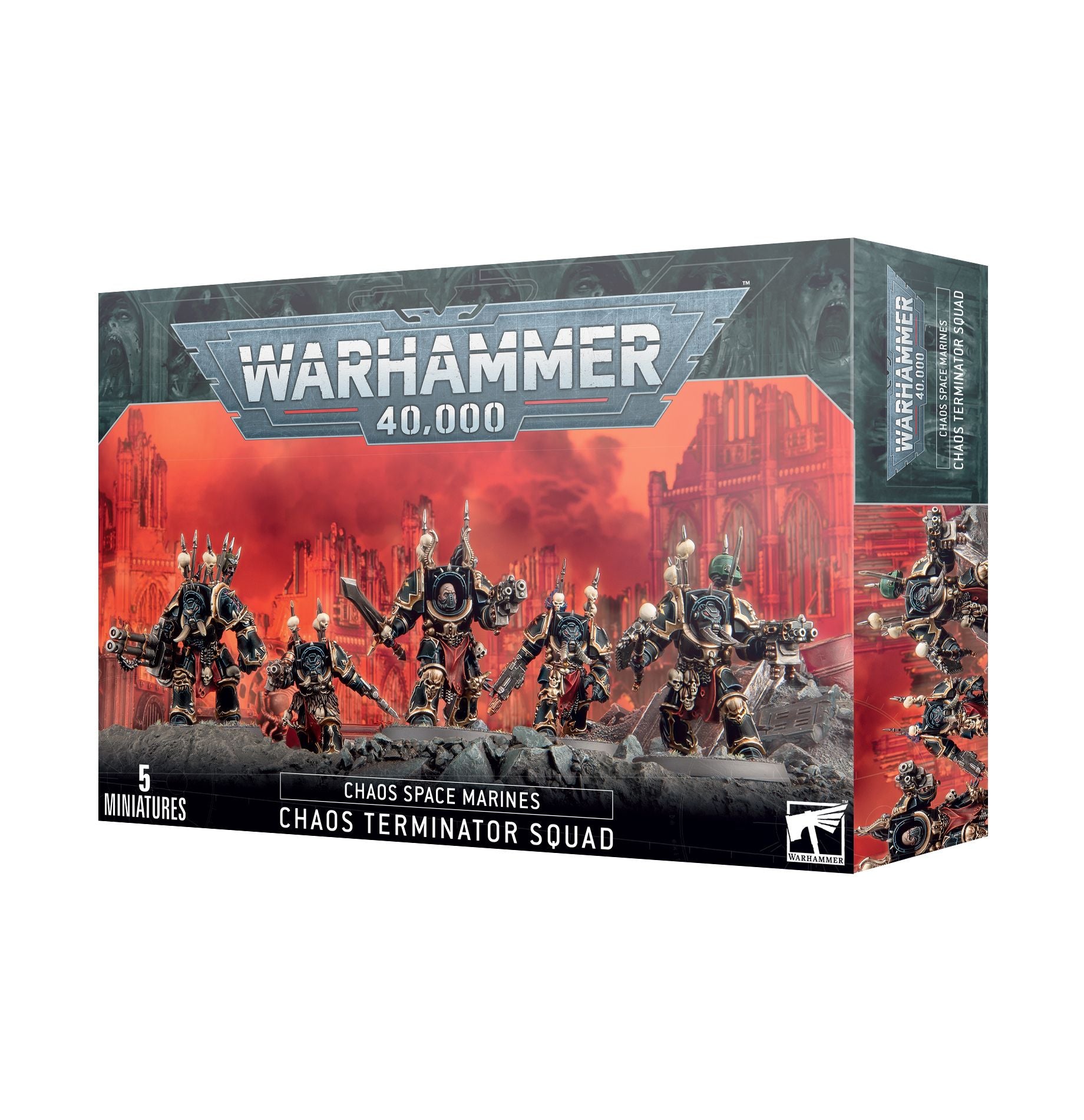 *CHAOS SPACE MARINES: Terminators