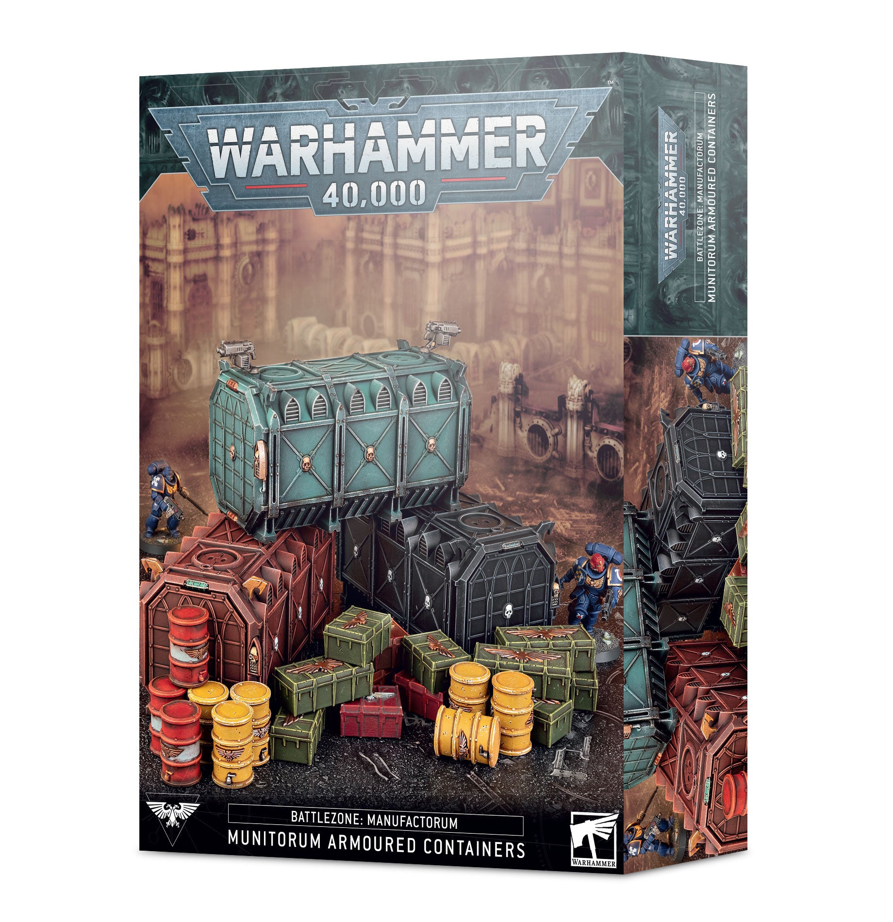 WH40K: Battlezone Manufactorum - Munitorum Armoured Containers
