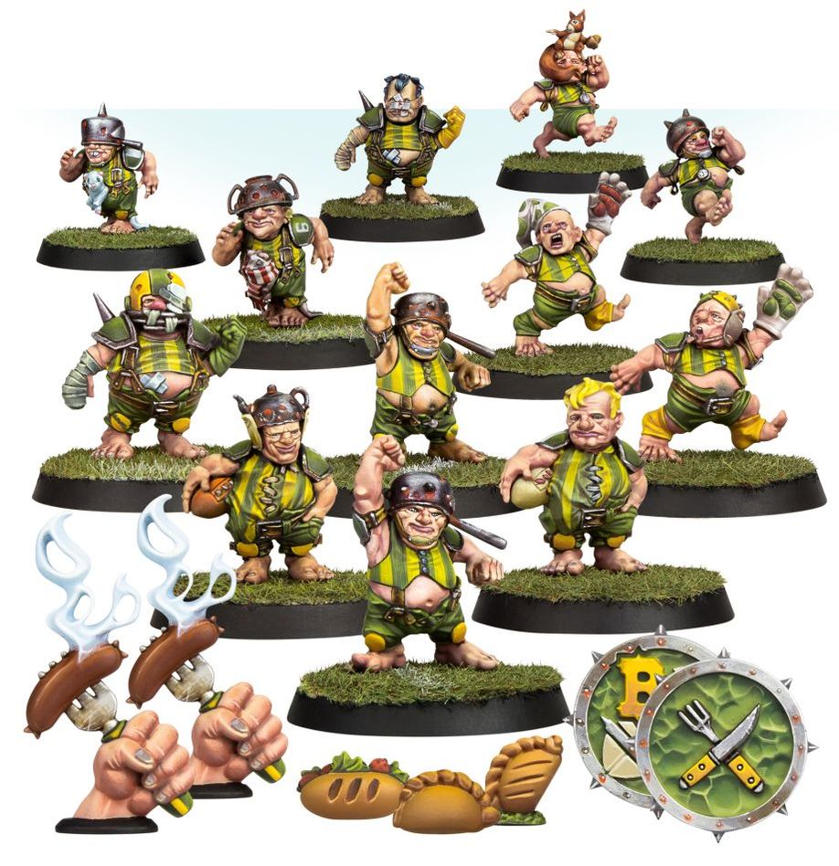 BLOOD BOWL: Halfling Team