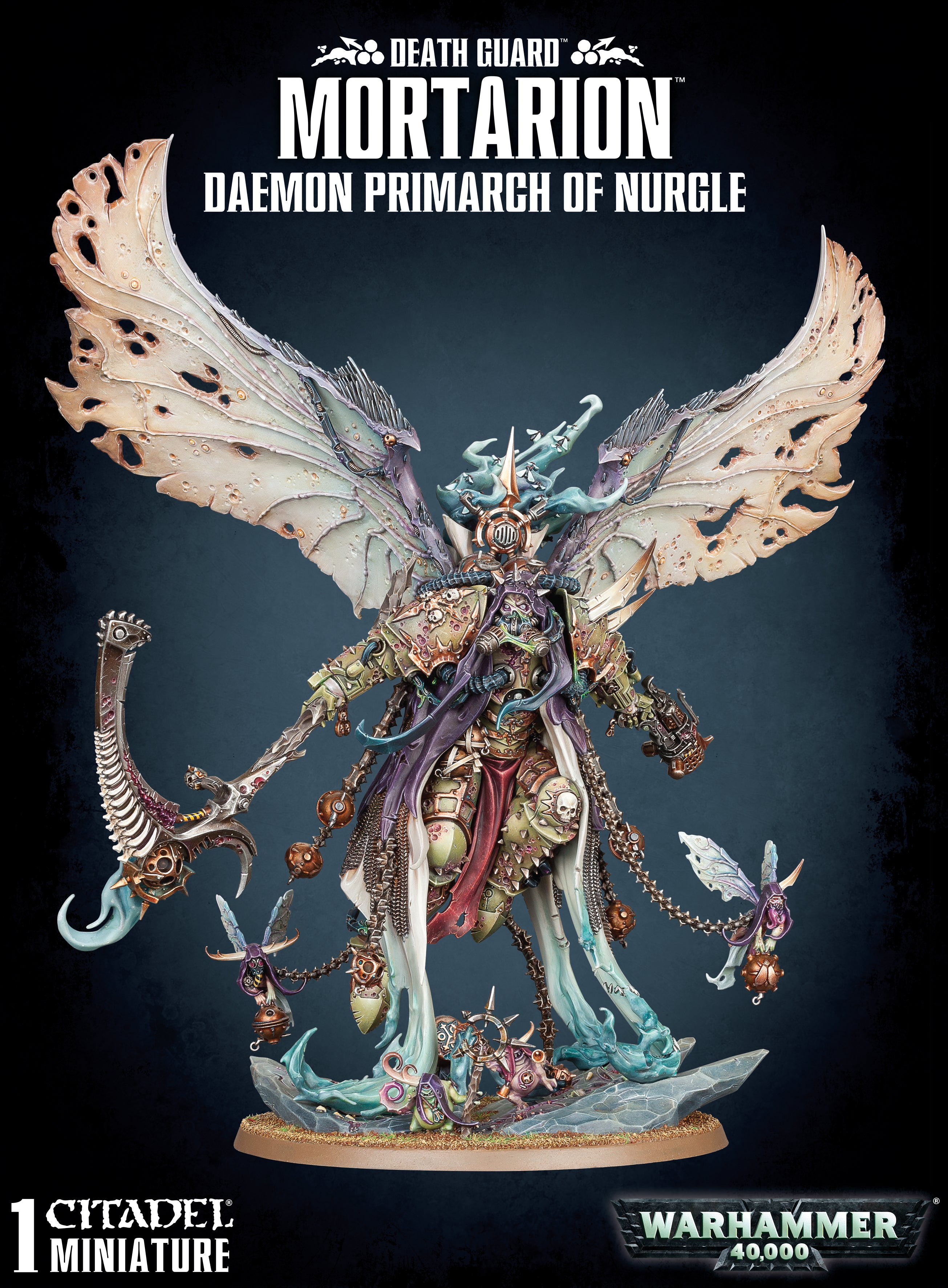 DEATH GUARD: Mortarion, Daemon Primarch Of Nurgle