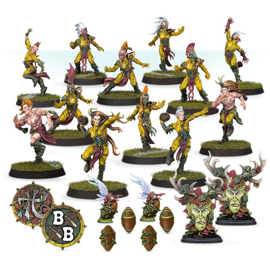 BLOOD BOWL: Wood Elf Team