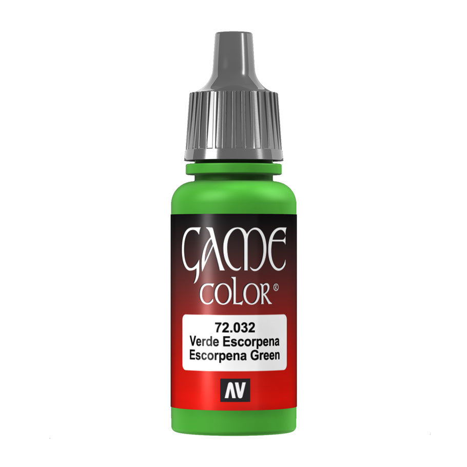 Game Color 032-18ml Scorpy Green