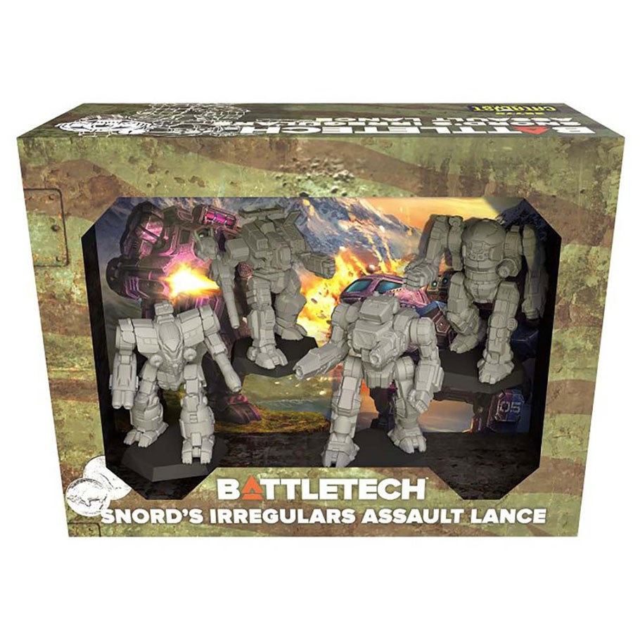 BattleTech: Miniature Force Pack - Snords Irregulars Assault Lance