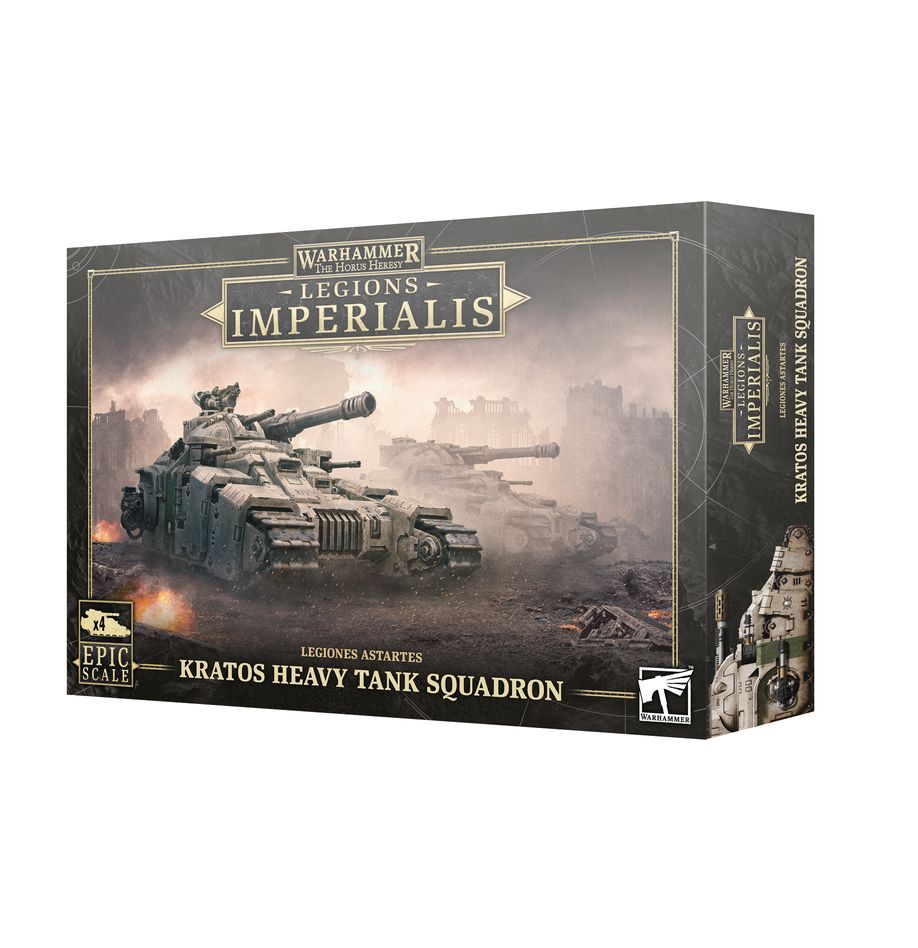 LEGIONS IMPERIALIS: Kratos Heavy Tank Squadron