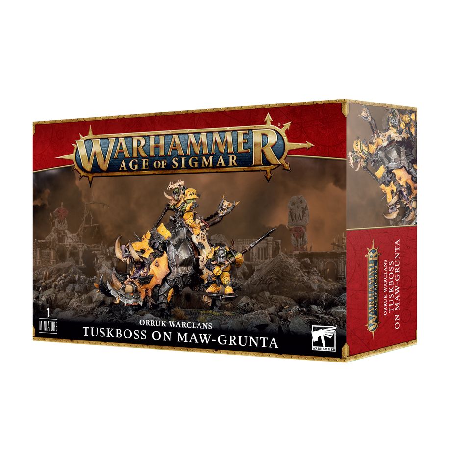 ORRUK WARCLANS: Tuskboss On Maw-Grunta