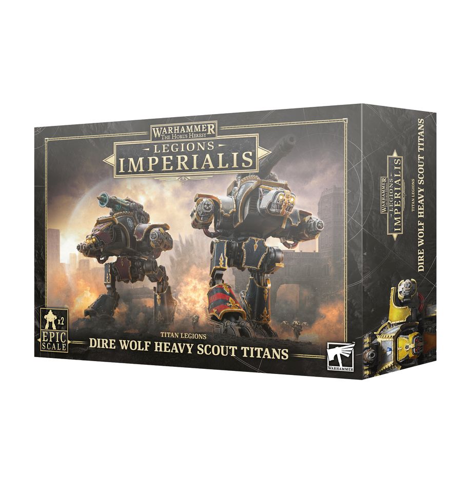 LEGIONS IMPERIALIS: Dire Wolf Heavy Scout Titans