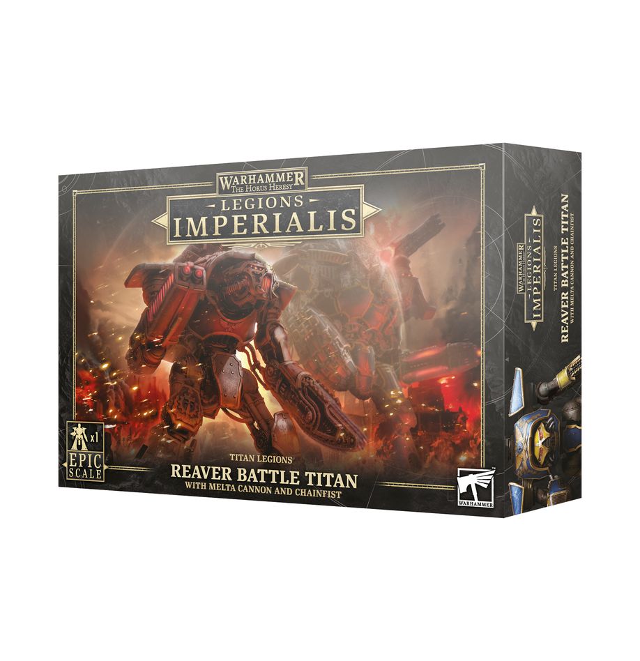 LEGIONS IMPERIALIS: Reaver Titan with Melta Cannon and Chainfist