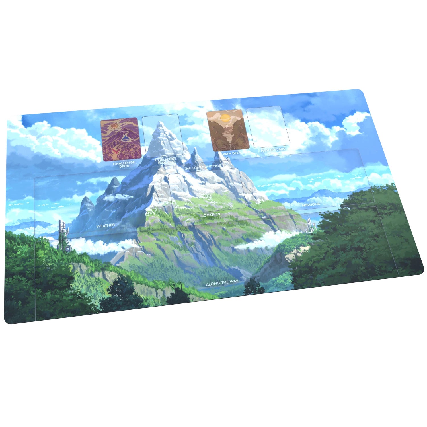 Earthborne Rangers: Shared Areas Playmat - Atrox Mountain