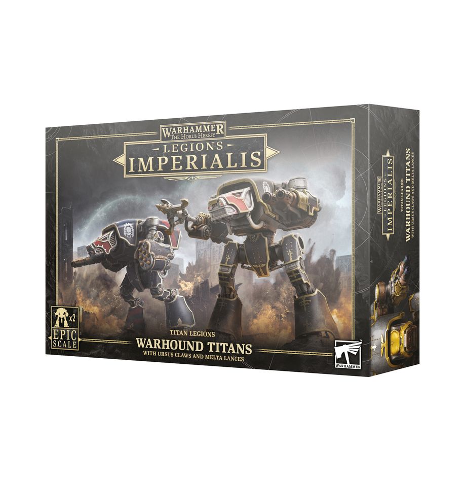 LEGIONS IMPERIALIS: Warhound Titans With Ursus Claws
