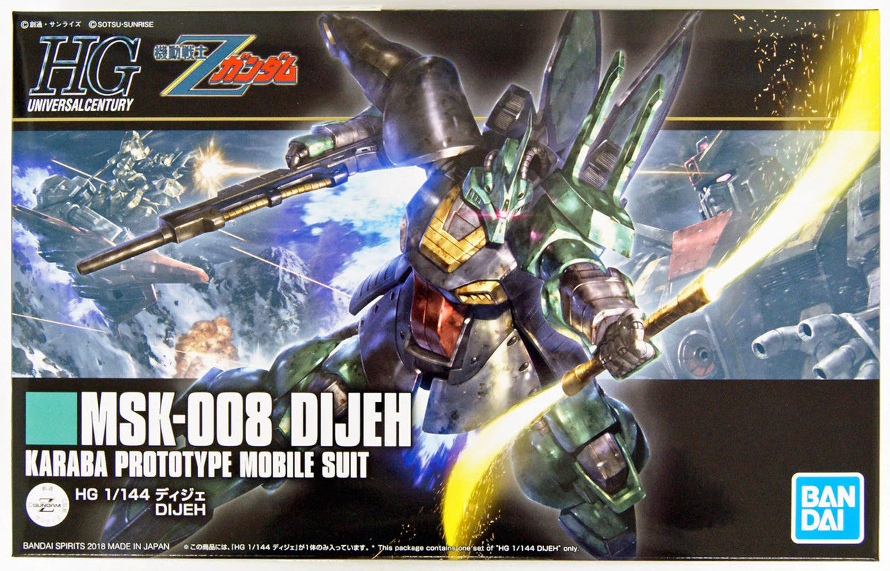 Bandai HGUC #219 1/144 MSK-008 Dijeh "Mobile Suit Zeta Gundam"