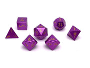 Orb of Bardic Knowledge - 7 Piece RPG Set 6063 Aluminum Orb Series Dice