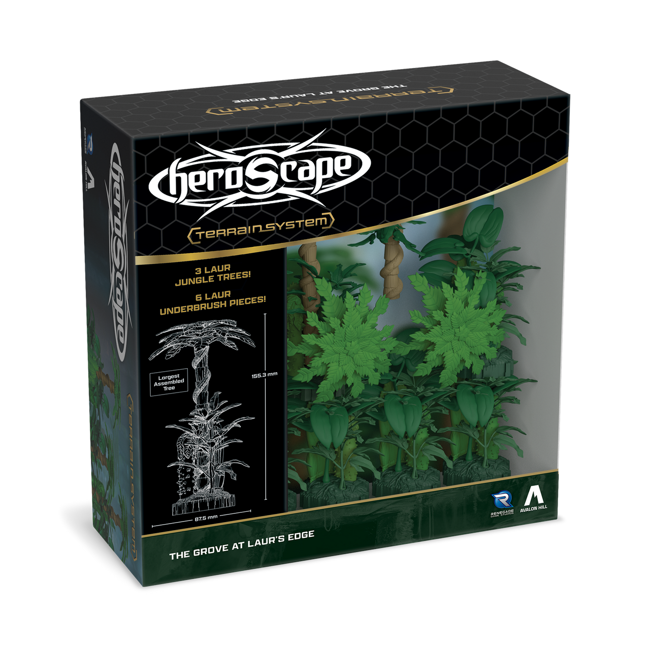 Heroscape: The Grove at Laurs Edge Terrain Expansion