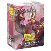 Dragon Shield: Dual Matte Pomegranate & Gold (100)