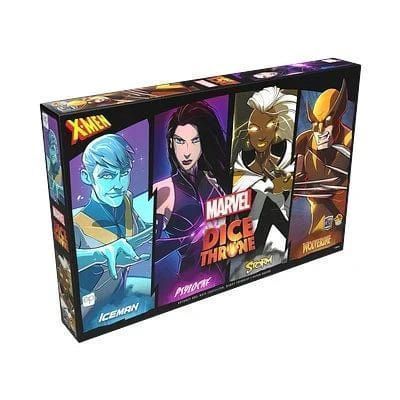 Marvel Dice Throne: X-Men Pack 1 (Iceman, Psylocke, Storm, Wolverine)