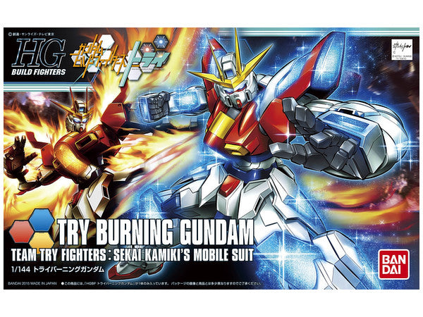 Bandai HGBF #28 1/144 Try Burning Gundam Gundam Build Fighters Try