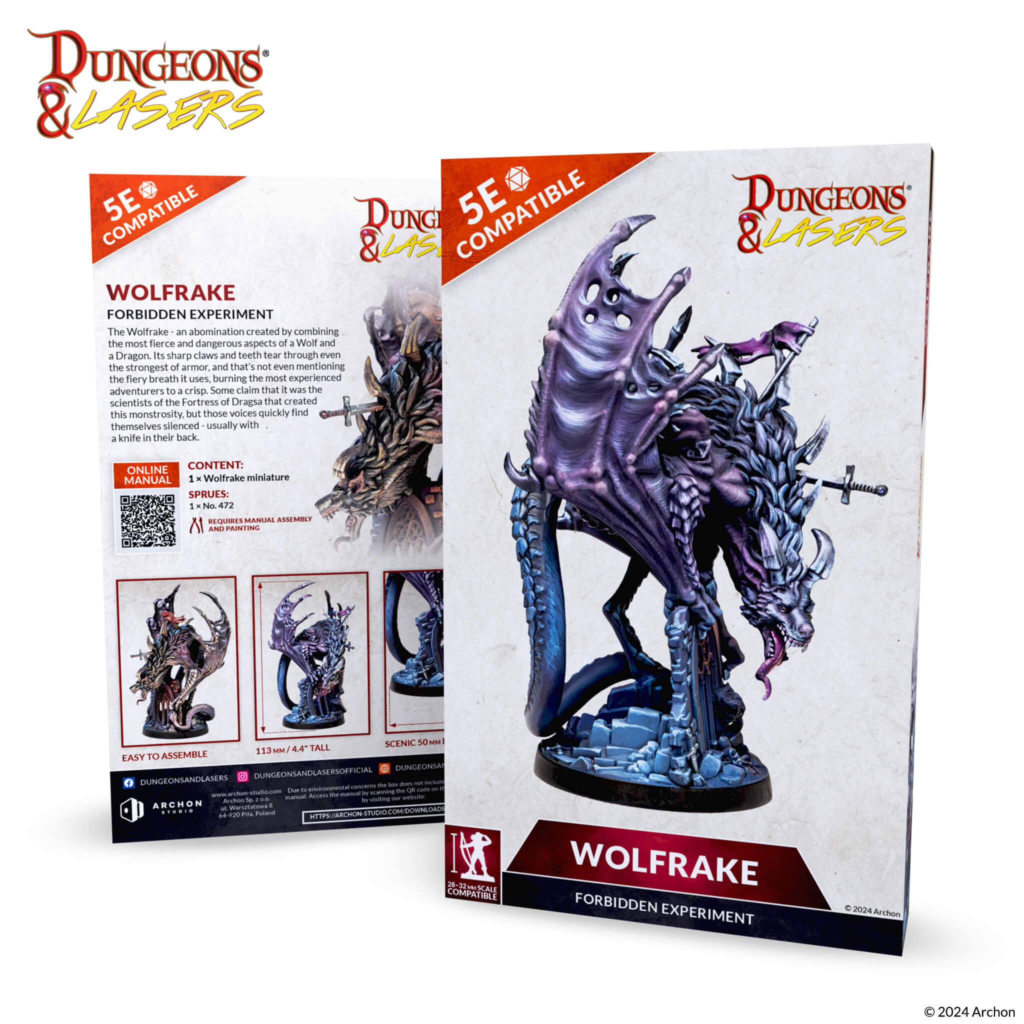 D&L Minis: Deuslair: Wolfrake