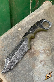 Foam: Tactical Throwing Knife - Green - 21 cm