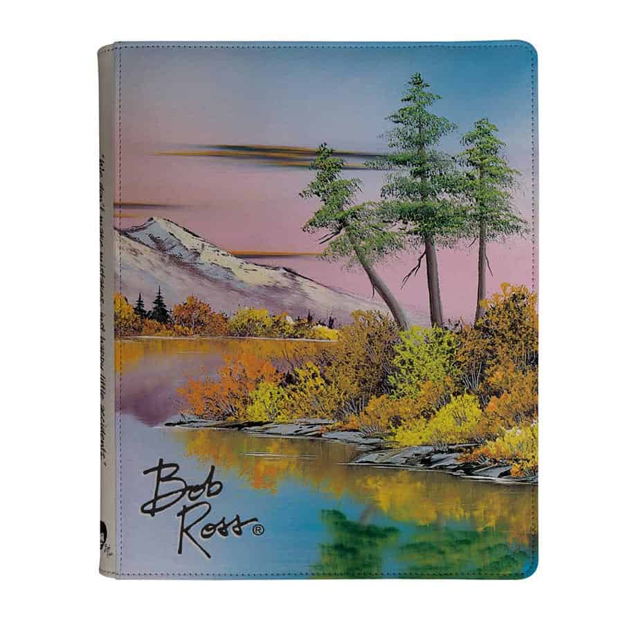 Ultra Pro: Bob Ross Mighty Mountain Lake: 9-Pkt Zippered Binder