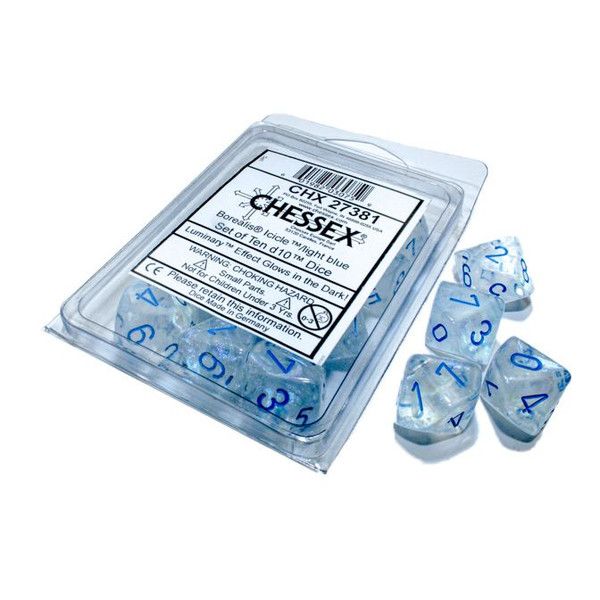 Clamshell: D10: Borealis Luminary Icicle w/Light Blue