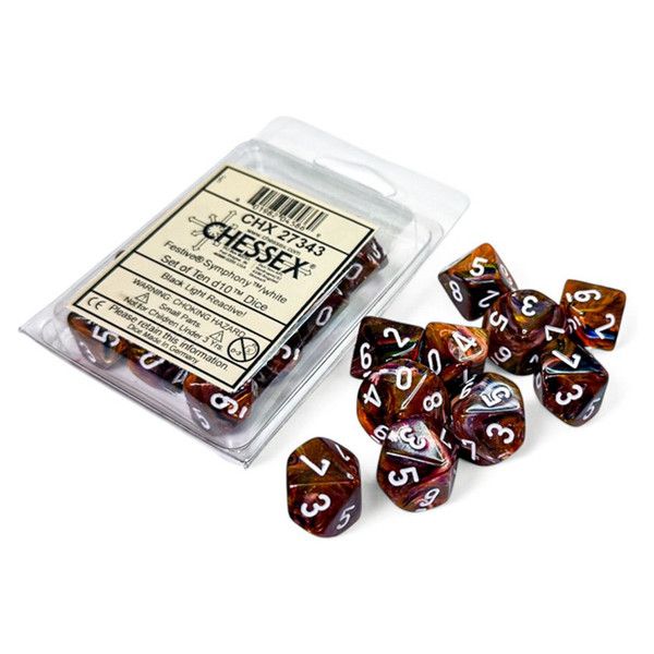 Clamshell: D10: Festive Symphony/White