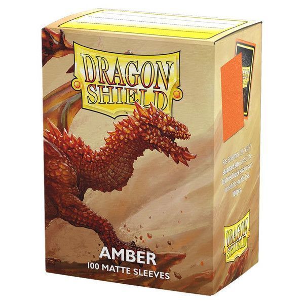 Dragon Shield: Matte Amber (100)