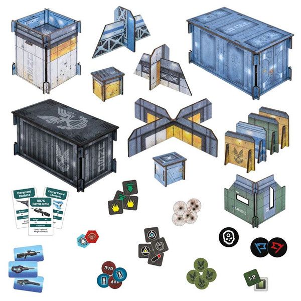 HALO: Flashpoint: UNSC Base Terrain Set