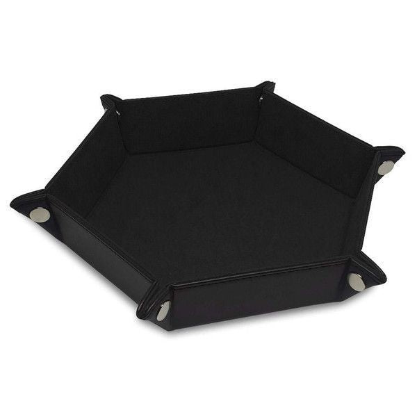 Dice Tray: LX: Hex: Black