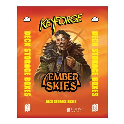 KeyForge Deck Storage Boxes: Amber Skies