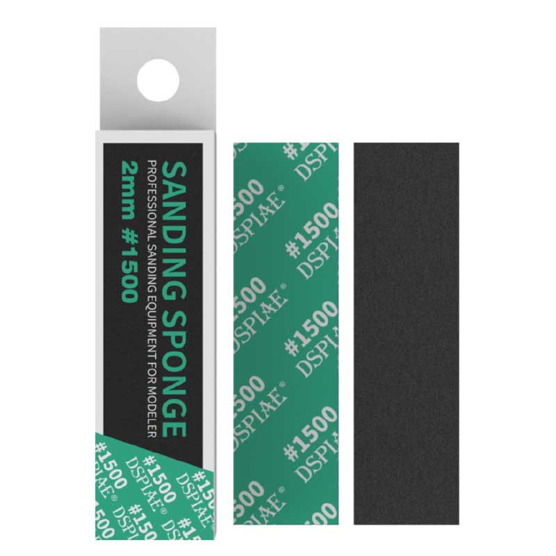 DSPIAE 2mm #1500 Sanding Sponge 5Pcs