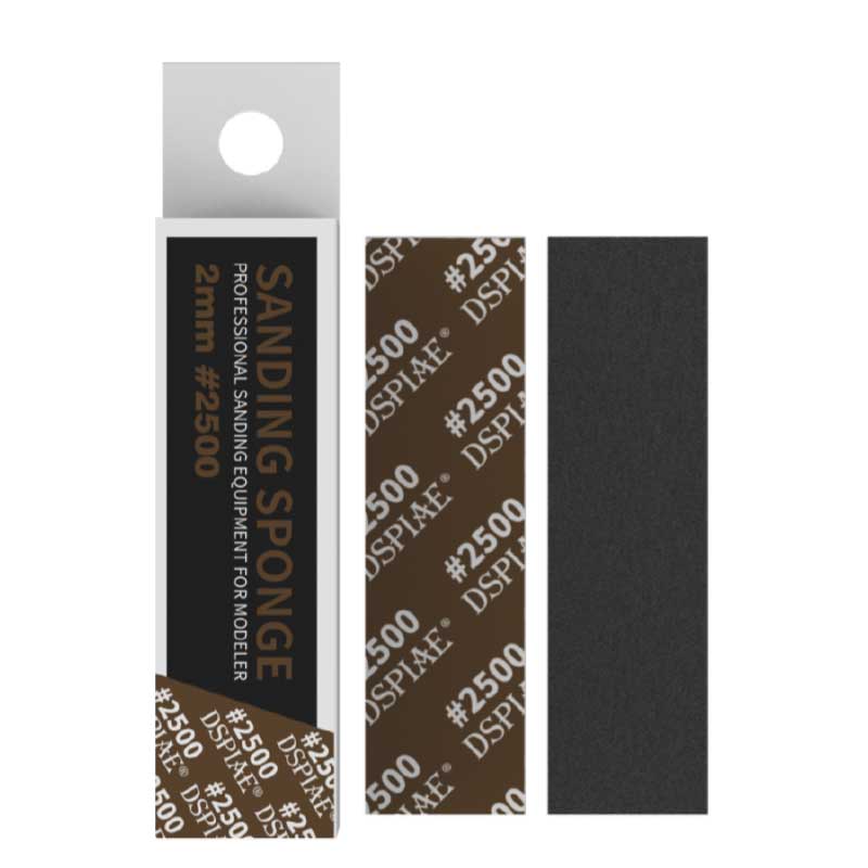 DSPIAE 2mm #2500 Sanding Sponge 5Pcs
