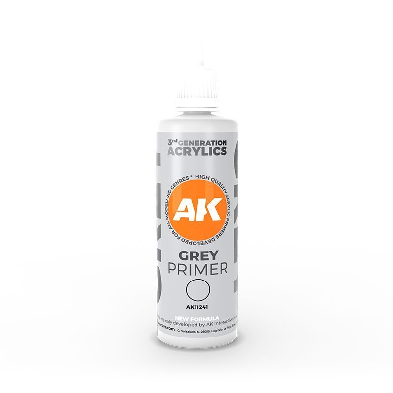 AK Interactive 3G Grey Primer 100ml