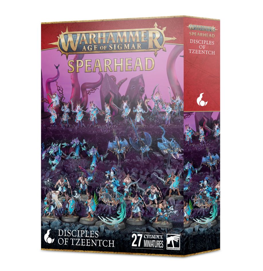 DISCIPLES OF TZEENTCH: Fluxblade Coven Spearhead
