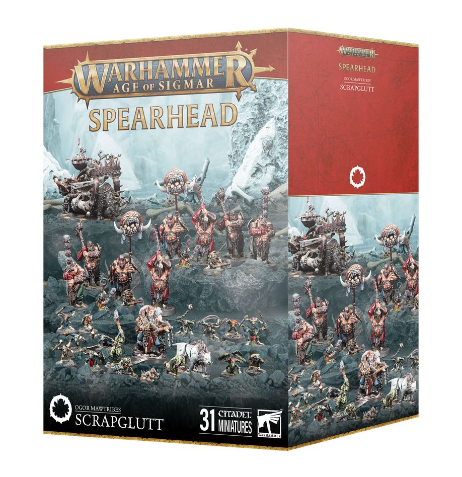 OGOR MAWTRIBES: Scrapglutt Spearhead