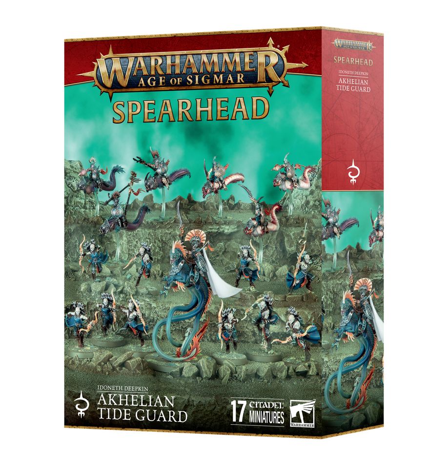 IDONETH DEEPKIN: Akhelian Tide Guard Spearhead
